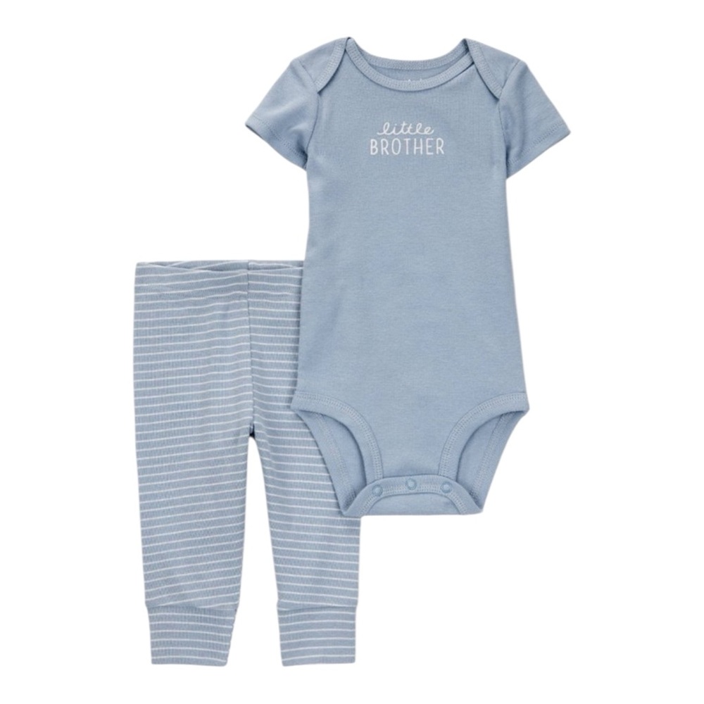 Carter's Just One You ® Baby 2pc Little Brother Top & Bottom Set - 3M: